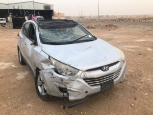 شراء السيارات مصدومة بالرياض